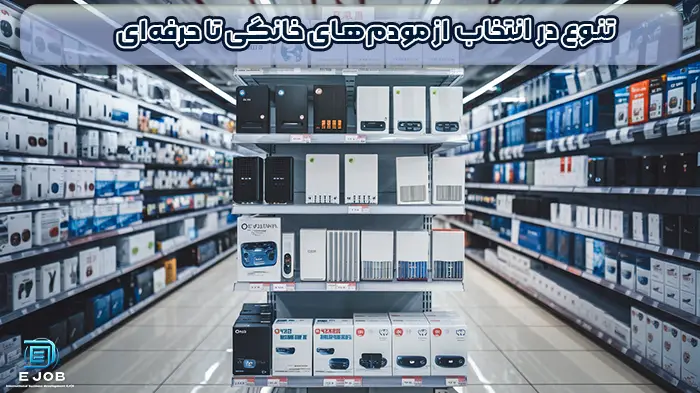 انواع مودم های وارداتی از چین